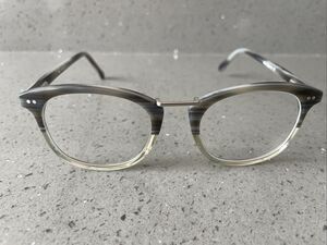 Eyebuydirect RFLKT Era 49-20-150 C1 Gray Stripe Acetate Eyeglasses FRAMES ONLY